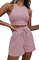 Algopix Similar Product 1 - AOSYCO Two Piece Lounge Sets for Women