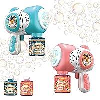 Algopix Similar Product 12 - 2Pcs Bubble Gun for Toddlers 1-3 918-01