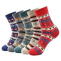 Algopix Similar Product 18 - BLBJYPZX Wool Socks for Women Cozy