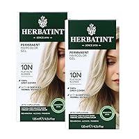 Algopix Similar Product 7 - Herbatint Permanent Haircolor Gel 10N