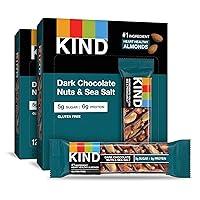 Algopix Similar Product 10 - KIND Bars Dark Chocolate Nuts  Sea