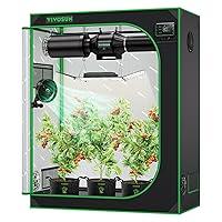 Algopix Similar Product 14 - VIVOSUN S425 4x2 Grow Tent 48x24x60