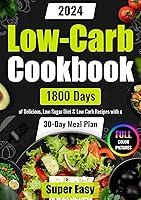 Algopix Similar Product 12 - Super Easy LowCarb Cookbook 1800 Days