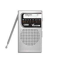 Algopix Similar Product 15 - Vondior AMFM Battery Operated Portable