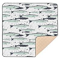 Algopix Similar Product 7 - Selerdon Ocean Sea Fish Baby Play Mat