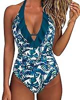 Algopix Similar Product 16 - SUUKSESS Women Sexy Halter One Piece