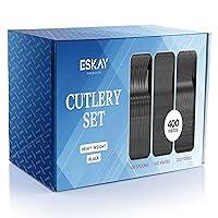 Algopix Similar Product 18 - Heavy Weight Plastic Silverware Set 