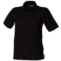 Algopix Similar Product 5 - Henbury WomensLadies 6535 Polo Shirt