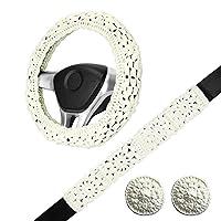 Algopix Similar Product 6 - Crochet Steering Wheel Cover SetCute