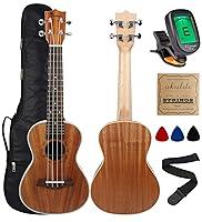 Algopix Similar Product 8 - Kulana Deluxe Concert Ukulele Mahogany