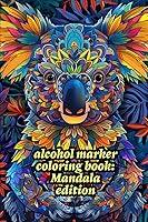 Algopix Similar Product 15 - alcohol marker coloring book Mandala