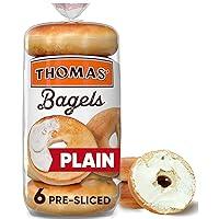 Algopix Similar Product 8 - Thomas' Plain Bagels, 6 count, 20 oz