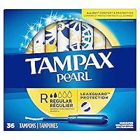 Algopix Similar Product 19 - Tampax Pearl Tampons with Plastic