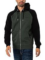 Algopix Similar Product 17 - Superdry Mens Essential Baseball Zip