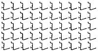 Algopix Similar Product 7 - Plastic L Style Peg Board Hook Kit 