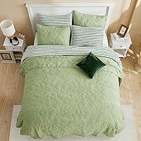 Algopix Similar Product 11 - SHALALA NEW YORK Lime Green Quilt Set