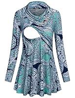 Algopix Similar Product 11 - Quinee Women Cowl Neck Double Layered