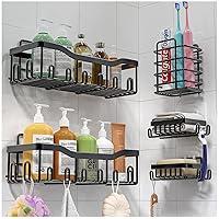 Algopix Similar Product 6 - Shower Caddy Adhesive Shower Organizer