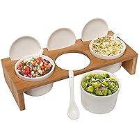 Algopix Similar Product 18 - MyGift 10 Piece Condiment Pot Serving
