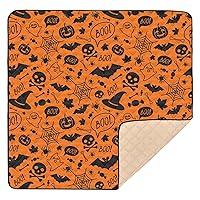 Algopix Similar Product 5 - Selerdon Baby Play Mat Halloween Ghost