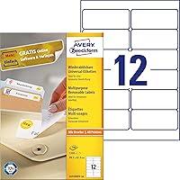 Algopix Similar Product 15 - Avery Zweckform L4743REV100 Universal