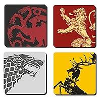 Algopix Similar Product 3 - Game of Thrones  Coasters  Game of