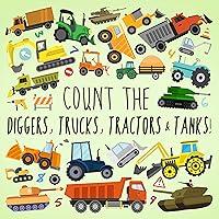 Algopix Similar Product 7 - Count the Diggers Trucks Tractors 