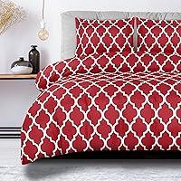 Algopix Similar Product 1 - Utopia Bedding Duvet Cover Quatrefoil