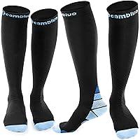 Algopix Similar Product 8 - Cambivo 2 Pairs Compression Socks for