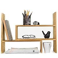 Algopix Similar Product 7 - MyGift Adjustable Dark Brown Solid Wood