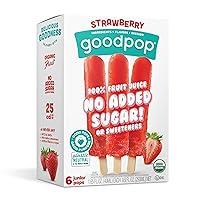 Algopix Similar Product 9 - GoodPop  Real Strawberry Fruit Juice