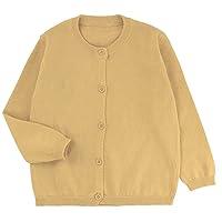 Algopix Similar Product 10 - POBIDOBY Girls Sweater Cotton Crew