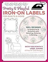 Algopix Similar Product 13 - Pretty  Playful Ironon Labels for