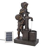 Algopix Similar Product 11 - Kids with Water Pump Solar Garden