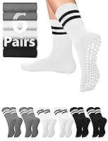 Algopix Similar Product 10 - Pilates Grippy Socks with Grips for