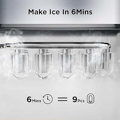 Best Deal for Silonn Ice Makers Countertop, 9 Cubes Ready in 6
