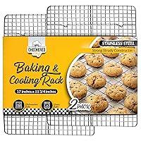 Algopix Similar Product 9 - Checkered Chef Cooling Rack for Cooking