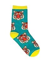 Algopix Similar Product 19 - Socksmith Kids Novelty Socks TigerEarn