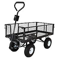 Algopix Similar Product 19 - Sunnydaze Utility Steel Dump Garden