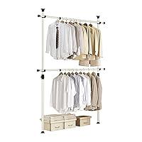 Algopix Similar Product 16 - PRINCE HANGER Rack Heavy Duty One Touch