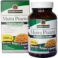 Algopix Similar Product 11 - Natures Answer Muira Puama 500 mg