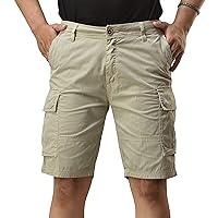 Algopix Similar Product 7 - CHARBONNIER Cargo Shorts for Mens