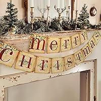 Algopix Similar Product 16 - Christmas Decorations  Vintage Merry