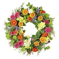 Algopix Similar Product 8 - YNYLCHMX 18 Summer Wreaths for Front