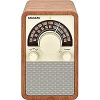 Algopix Similar Product 10 - Sangean WR15WL AMFM Table Top Wooden