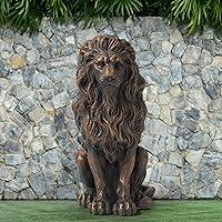 Algopix Similar Product 7 - Glitzhome GH20387 Guardian Lion Garden