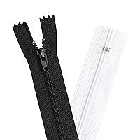 Algopix Similar Product 4 - YAKA 60pcs 9 Inch Black  White Nylon