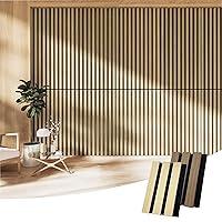 Algopix Similar Product 8 - RITOLLO Wood Slat Wall Panel  2 Pcs
