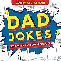 Algopix Similar Product 16 - 2025 Dad Jokes Wall Calendar 365 Days