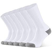 Algopix Similar Product 13 - Closemate 6 Pairs Mens Cushion Crew